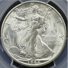 Load image into Gallery viewer, 1944-S 50C Walking Liberty PCGS MS65 - Bright White Gem