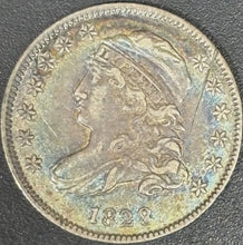 Load image into Gallery viewer, 1828 10C Capped Bust Dime SM Date - Raw XF Scratch - See Pictures