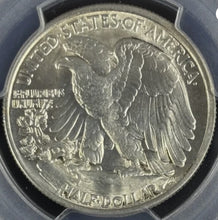 Load image into Gallery viewer, 1920-P 50C Walking Liberty PCGS MS63 - Spectacular Blast White Coin