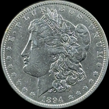 Load image into Gallery viewer, 1894-O $1 Morgan Dollar - Raw AU - See Pictures