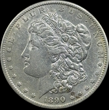 Load image into Gallery viewer, 1890-S $1 Morgan Dollar - Raw XF - See Pictures