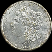 Load image into Gallery viewer, 1879-S $1 Morgan Dollar - Raw UNC - See Pictures