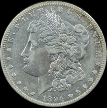Load image into Gallery viewer, 1894-S $1 Morgan Dollar - Raw XF - See Pictures
