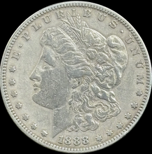 Load image into Gallery viewer, 1888-S $1 Morgan Dollar - Raw XF - See Pictures