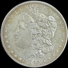 Load image into Gallery viewer, 1902-P $1 Morgan Dollar - Raw AU - See Pictures