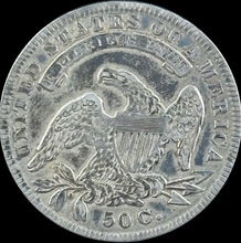 Load image into Gallery viewer, 1835 50¢ Capped Bust Half - Raw XF - See Pictures