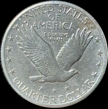 Load image into Gallery viewer, 1923-S 50C Standing Liberty Quarter - Raw AU - See Pictures