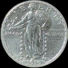 Load image into Gallery viewer, 1919-S 50C Standing Liberty Quarter - Raw High Grade UNC - See Pictures