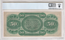 Load image into Gallery viewer, 1872 $50 Revenue Bond Scrip Columbia SC CR-SC-8 -- PCGS Choice UNC 64