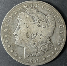Load image into Gallery viewer, 1895-S $1 Morgan Dollar Raw - VG - See Pictures