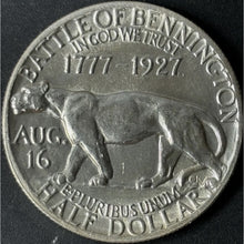 Load image into Gallery viewer, 1927 50¢ Vermont Commemorative Half Dollar Raw - Uncirculated - See Pictures