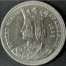 Load image into Gallery viewer, 1893 25¢ Isabella Commemorative Quarter Raw - Uncirculated - See Pictures