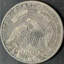 Load image into Gallery viewer, 1835 50¢ Capped Bust Half Dollar Raw - XF - See Pictures