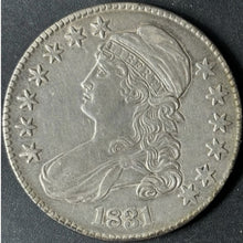 Load image into Gallery viewer, 1831 50¢ Capped Bust Half Dollar Raw - AU - See Pictures