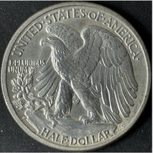 Load image into Gallery viewer, 1938-D 50¢ Walking Liberty Half Dollar Raw - UNC - See Pictures