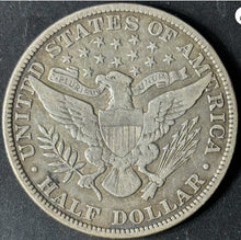 Load image into Gallery viewer, 1914-P 50¢ Barber Half Dollar Raw - VF - See Pictures