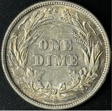 Load image into Gallery viewer, 1892 10¢ Barber Dime Raw - AU - See Pictures