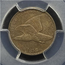 Load image into Gallery viewer, 1858-S 1C Flying Eagle -- PCGS AU58