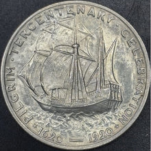 Load image into Gallery viewer, 1921 50C Pilgrim Tercentenary Commemorative - Raw UNC - See Pictures