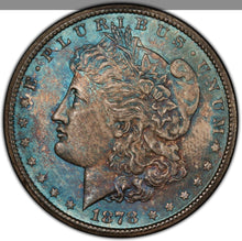 Load image into Gallery viewer, 1878-CC $1 Morgan Dollar PCGS MS65 - MONSTER ALERT! Beautiful Toning!