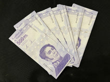 Load image into Gallery viewer, 20 X 2020 Venezuela 500 Mil Bolivares Banknote UNC (Uncirculated)