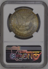 Load image into Gallery viewer, 1878 7tf $1 Morgan Silver Dollar NGC MS64 -- Reverse of 78 - Beautiful Toning