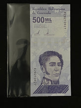 Load image into Gallery viewer, 20 X 2020 Venezuela 500 Mil Bolivares Banknote UNC (Uncirculated)