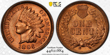 Load image into Gallery viewer, 1896 1¢ Indian Head Cent -- PCGS MS65 RED & (CAC)