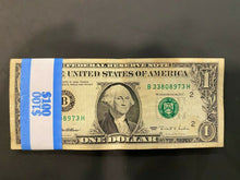 Load image into Gallery viewer, (100X) $1 WEB Dollar Experimental Notes FRNs PAPER MONEY (Please Read)