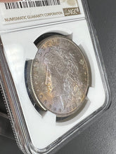 Load image into Gallery viewer, 1885-O Morgan Silver Dollar NGC MS65 - Blue, Russet, Golden & Green Toning