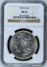 Load image into Gallery viewer, 1903-O $1 Morgan Dollar NGC MS63 Beautiful Full Strike!!! & A Blast White Gem