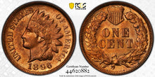 Load image into Gallery viewer, 1896 1¢ Indian Head Cent -- PCGS MS64 RB (CAC)