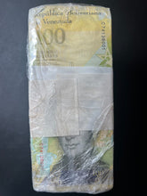 Load image into Gallery viewer, Venezuela 100 Mil Bolivar 2017 Brick of 1,000 UNC Banknotes