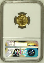 Load image into Gallery viewer, 2016 W 25C 1/10 oz Gold 2016 Centennial Mercury Dime NGC SP70