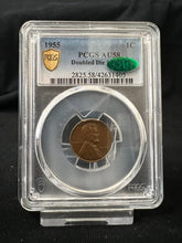 Load image into Gallery viewer, 1955 1¢ Doubled Die Obverse Lincoln Cent -- PCGS AU58 (CAC)
