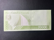 Load image into Gallery viewer, Venezuela 20,000 (20000) Bolivar Soberano, 2019 P110b Stack of 100 Notes