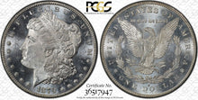 Load image into Gallery viewer, 1879-S Reverse 1878 $1 Morgan Silver Dollar PCGS MS63 CAC - Blast White & Frosty