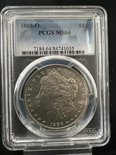 Load image into Gallery viewer, 1888-O $1 Morgan Silver Dollar PCGS MS64 - Blast White & Well Struck!