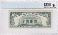 Load image into Gallery viewer, 1963 $5 Legal Tender STAR Fr 1536 PCGS Banknote 69 PPQ - POP Of 1