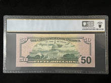 Load image into Gallery viewer, 2004 $50 Federal Reserve Note Fr 2128-E STAR Note -- PCGS Banknote Gem 66 PPQ