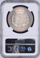 Load image into Gallery viewer, 1881-CC Morgan Silver Dollar NGC MS66+ - Beautiful Gold, Magenta, Blue & Green