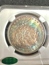 Load image into Gallery viewer, 1880-O $1 Morgan Silver Dollar NGC MS63 & (CAC)  - - Beautifully Rainbow Toned