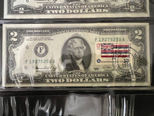 Load image into Gallery viewer, 1976 $2 Consecutive Notes w/ 50 State Flags Set - First Day Cancels - Choice UNC
