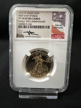 Load image into Gallery viewer, 2016-W Gold Eagle Proof 4 Coin Set NGC PF70 Mercanti Signed POP of Only 13 Sets