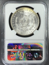 Load image into Gallery viewer, 1884-P Morgan Silver Dollar NGC MS65 (CAC) Blast White and Nice Frosted Devices