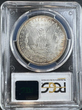 Load image into Gallery viewer, 1896-P Morgan Silver Dollar PCGS MS65 - - Blast White w/ Golden Rim Toning