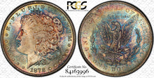Load image into Gallery viewer, 1878-S $1 Morgan Silver Dollar PCGS MS65 (CAC) - Beautifully Toned Gem