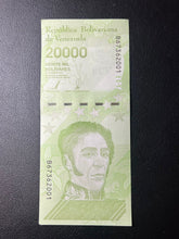 Load image into Gallery viewer, Venezuela 20,000 (20000) Bolivar Soberano, 2019 P110b Stack of 100 Notes