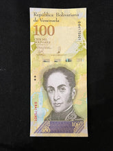 Load image into Gallery viewer, 25 X 2017 Venezuela 100 Mil Bolivares (100,000) Banknote UNC (Uncirculated)