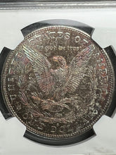Load image into Gallery viewer, 1882-S Morgan Silver Dollar NGC MS66 Frosty, Blast White Obv & Blueberry Reverse